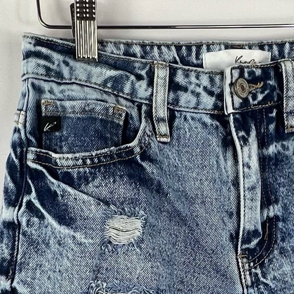 KanCan Jeans Womens Size 1/24 Destroyed Boyfriend High Rise Skinny Distressed - Picture 8 of 13